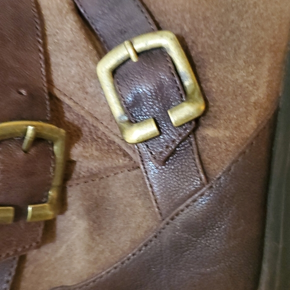 Naturalizer Brown Buckle Boots - Picture 10 of 13